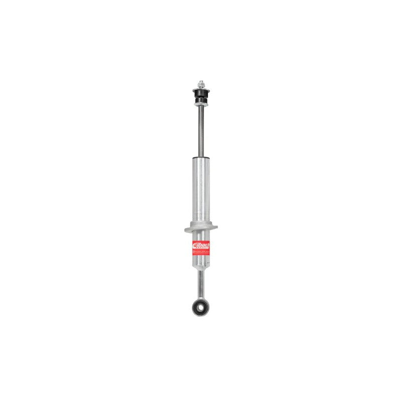 Zinc-plated Eibach Pro-Truck Sport front monotube shock with adjustable spring perch for Toyota 4Runner and FJ Cruiser.