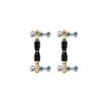 Eibach rear adjustable anti-roll end link pair with chromoly rod ends and hex adjustment bodies.