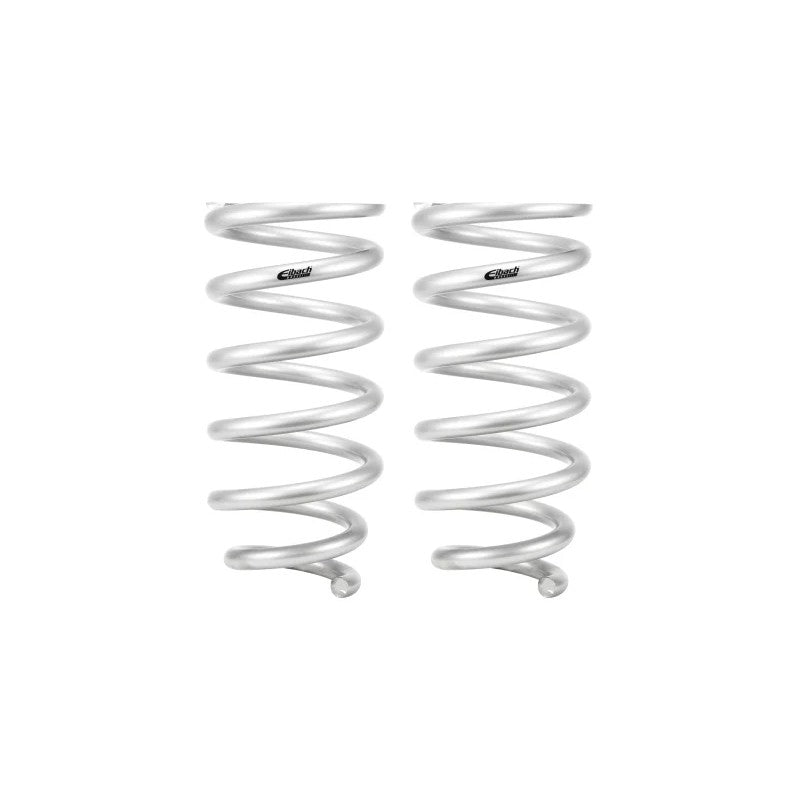 Silver Eibach Pro-Lift-Kit rear lift springs for 2007-2022 Toyota Sequoia.