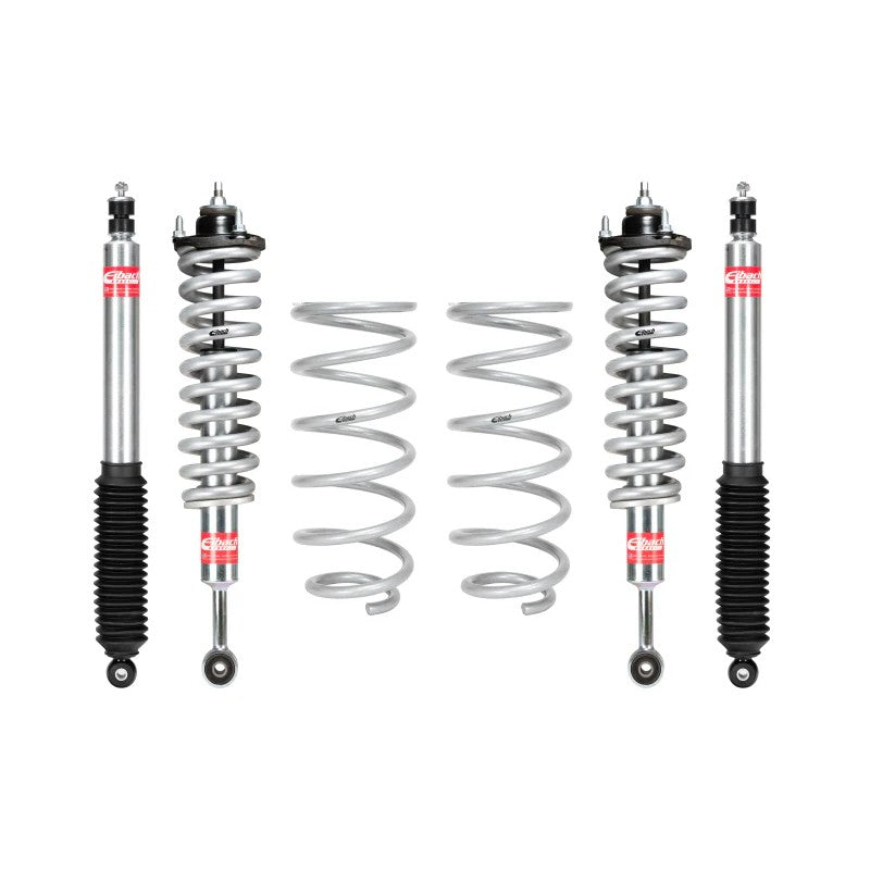 Eibach Pro-Truck Lift Stage 1 pre-assembled front struts and rear shocks for 2010-2024 Toyota 4Runner.