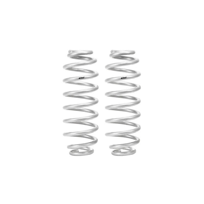 Pair of silver Eibach Pro-Truck Pro-Lift-Kit rear lift springs