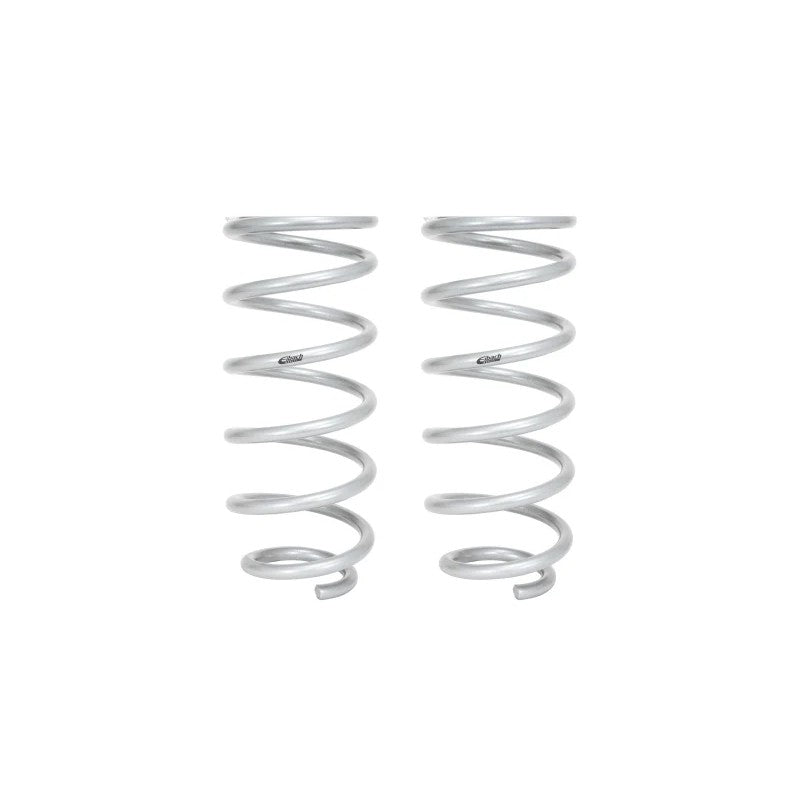Eibach Pro-Truck rear lift system featuring silver coil springs and sport shocks for 2019-2026 Ram 1500 4WD.