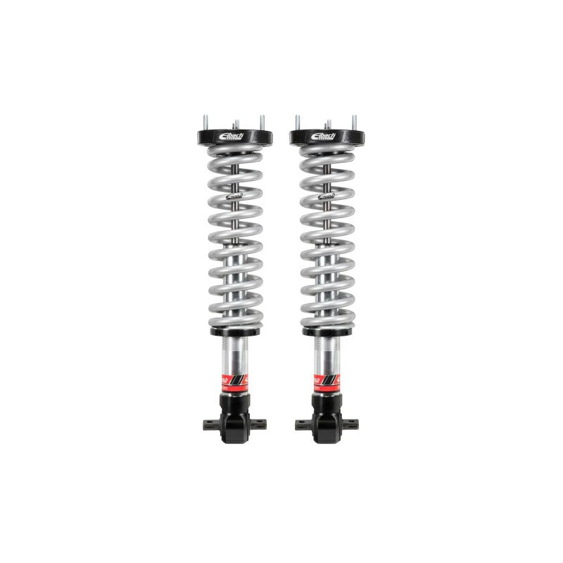 Eibach PRO-TRUCK COILOVER 2.0 front coilover assembly with silver ERO spring and billet aluminum mounts