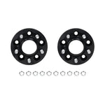 Eibach black 20mm hub-centric wheel spacers for 2020-2026 Chevrolet Corvette with 5x120 bolt pattern.