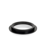 Black Delrin Eibach spring adapter for 2.25 inch to 2.5 inch I.D. SAE springs