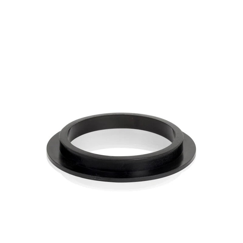 Black Delrin Eibach spring adapter for 2.25 inch to 2.5 inch I.D. SAE springs