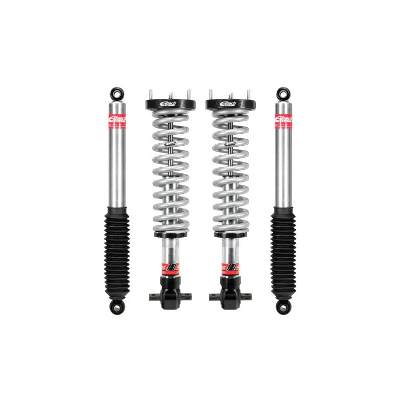 Eibach Stage 2 suspension kit including front coilovers and rear shocks for 2019-2026 Chevrolet and GMC 1500 trucks