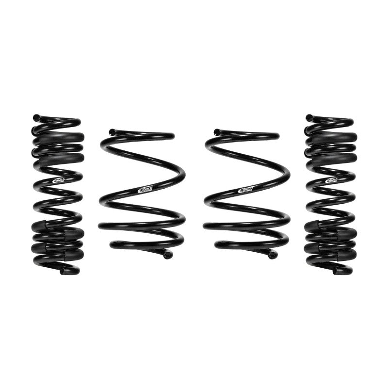 Set of four black Eibach Pro-Kit lowering springs for 2021-2026 BMW M4