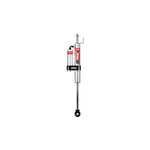 Eibach PRO-TRUCK rear reservoir shock with zinc-plated monotube body and billet aluminum reservoir clamps.