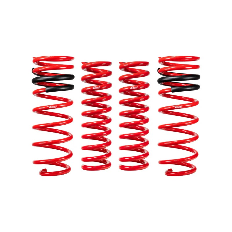 Red Eibach Pro-Lift-Kit rear lift springs for 2022-2026 Toyota Tundra XK70