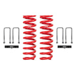 Eibach Pro-Lift-Kit red front lift springs and rear lift blocks for 2022-2023 Toyota Tacoma TRD Pro