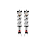 Eibach Pro-Truck Coilover 2.0 front suspension assembly with silver ERO springs and black billet aluminum mounts.