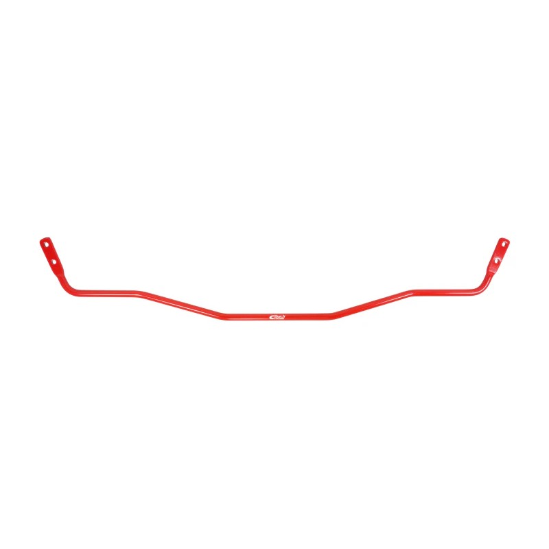 Eibach 20mm red powder-coated rear anti-roll bar with mounting hardware for 2012-2017 Hyundai Veloster.