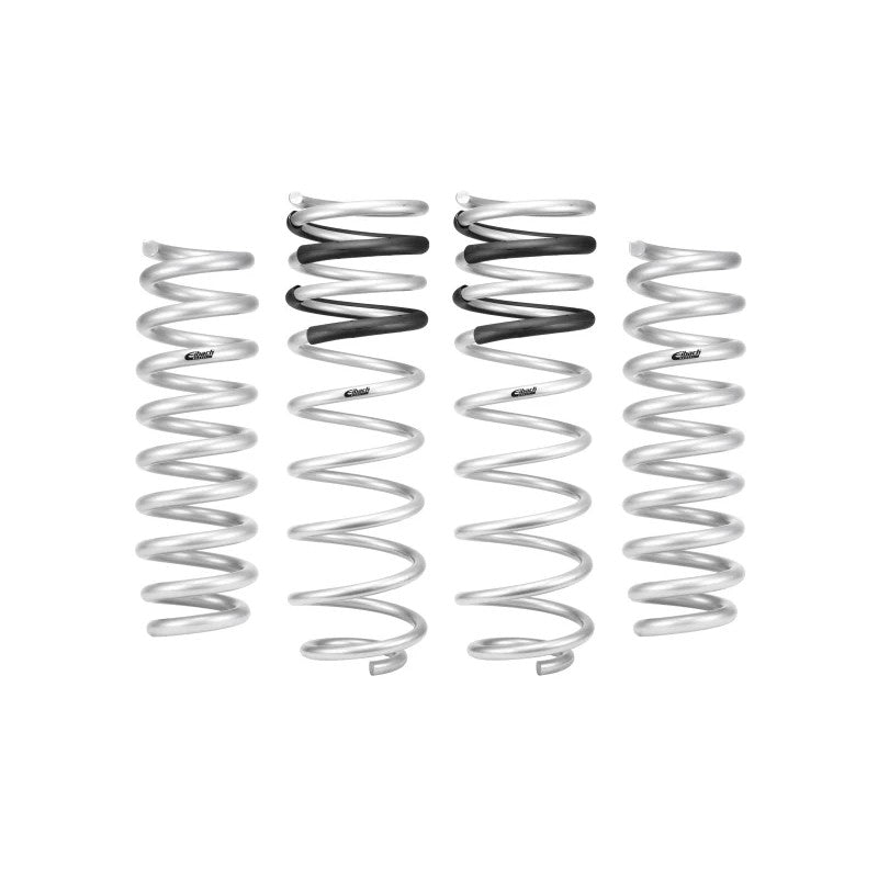 Set of four Eibach Pro-Lift-Kit HD suspension coil springs for 2021-2025 Ford F-150 Raptor.