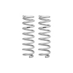Silver Eibach HD front lift springs designed for 2021-2025 Ford Bronco with heavy front-end accessories.