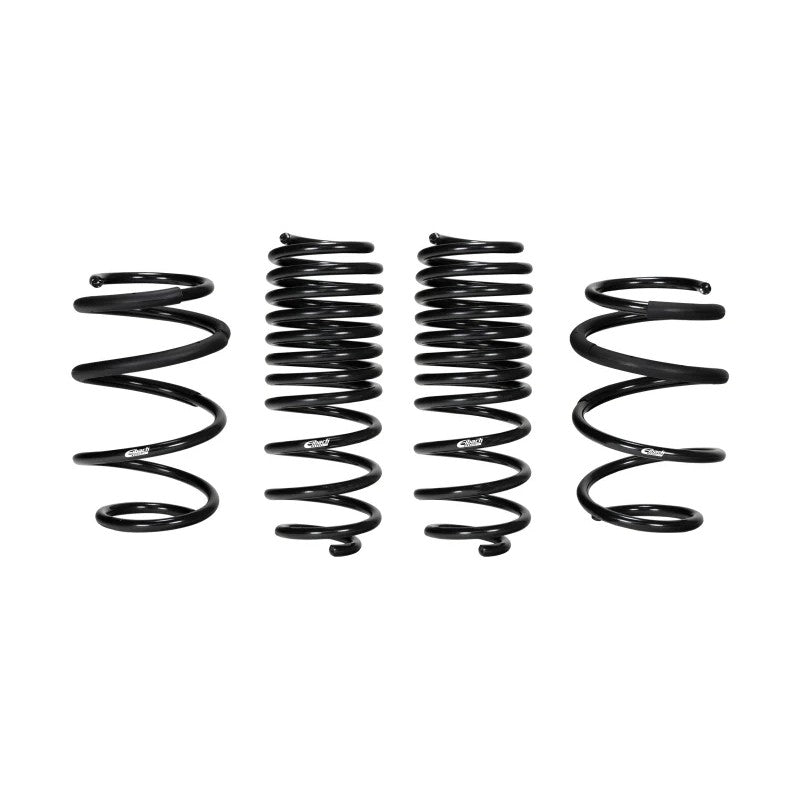 Set of four grey Eibach Pro-Kit progressive performance lowering springs for 2022-2026 Honda Civic.