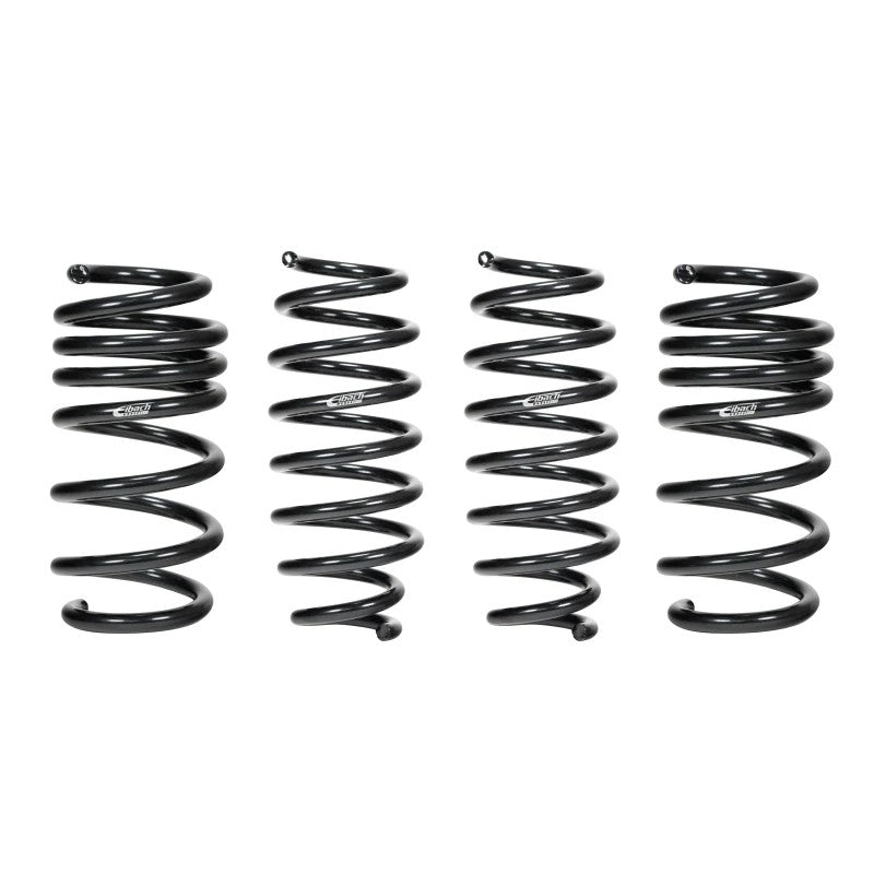 Set of four Eibach Pro-Kit EV lowering springs for 2022-2024 Tesla Model 3 LFP battery models.