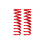 Red Eibach Pro-Lift-Kit suspension lift springs for 2022-2023 Toyota Tacoma TRD Pro.