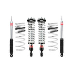 Eibach Pro-Truck Lift Stage 2 suspension kit with front 2.0 coilovers, rear sport shocks, and red ERO lift springs.