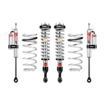 Eibach PRO-TRUCK-LIFT Stage 2R kit with front coilovers, rear reservoir shocks, and silver springs.