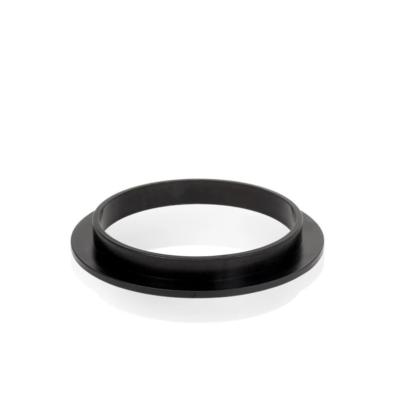 Black Delrin Eibach spring adapter for 3.50 inch to 3.75 inch inside diameter SAE springs