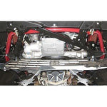 Eibach front and rear anti-roll sway bars with mounting hardware for 2011-2014 Ford Mustang.