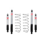Eibach PRO-TRUCK-LIFT Stage 1 suspension system including shocks and rear coil springs for 98-07 Toyota Land Cruiser.