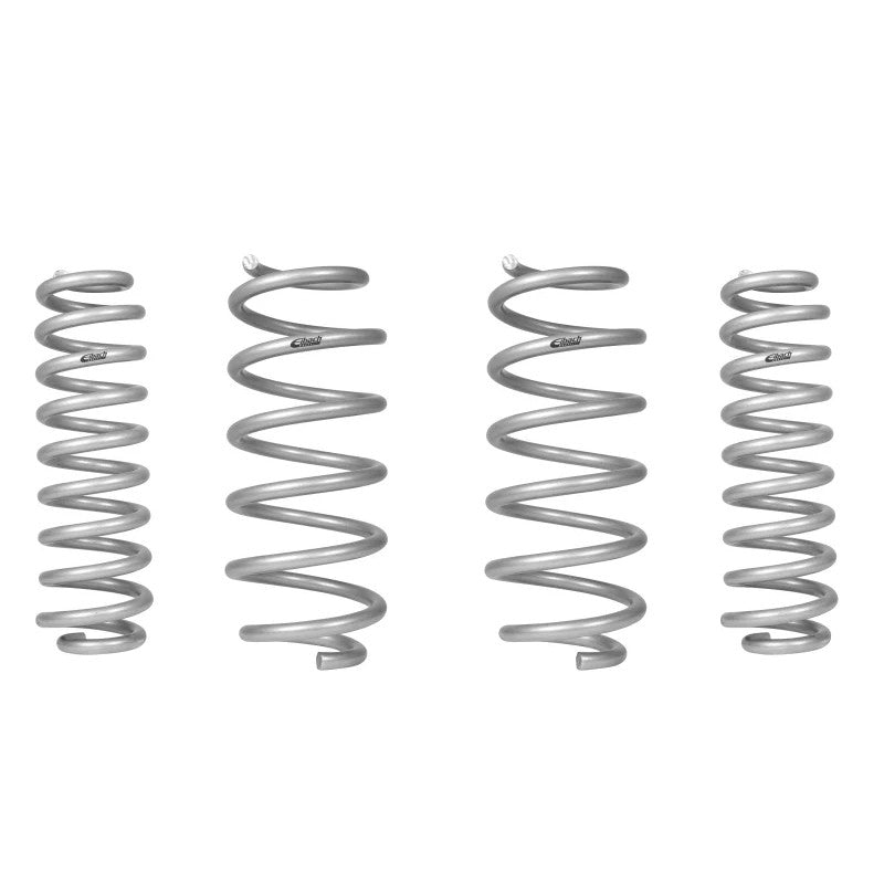 Silver Eibach Pro-Lift-Kit coil springs for 2018-2025 Volkswagen Atlas and Atlas Cross Sport.