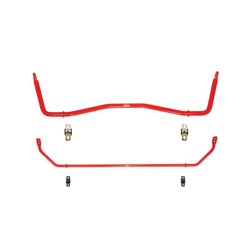 Eibach Anti-Roll-Kit front and rear sway bars with mounting hardware for Mazda MX-5 Miata and Fiat 124 Spider