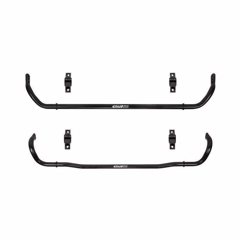 Eibach Anti-Roll-Kit front and rear sway bar set with red finish and mounting hardware for Chevrolet Corvette C8