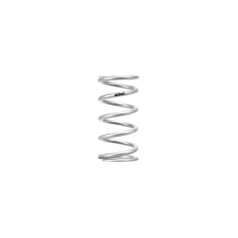 Silver Eibach ERS coilover spring with 3.00 inch inner diameter and 10 inch length.