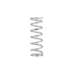 Silver Eibach ERS coilover race spring with 14-inch length and 3-inch inner diameter.