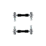 Eibach adjustable front anti-roll end links with chromoly rod ends and hex bodies for Tesla Model 3.