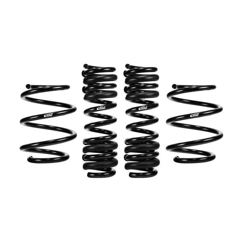 Set of four Eibach Pro-Kit metallic gray lowering springs for 2021-2026 BMW M3 Competition