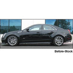 Four black Eibach Pro-Kit progressive rate lowering springs for 2009-2015 Cadillac CTS-V