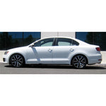 Set of four Eibach Pro-Kit progressive rate lowering springs for 2010-2019 Volkswagen GTI and Jetta.
