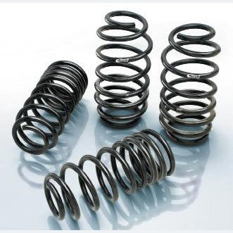 Set of four Eibach Pro-Kit lowering springs in a dark grey finish for 2011-2023 Dodge Charger.