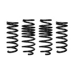 Set of four Eibach Pro-Kit progressive-rate lowering springs in a dark grey finish.