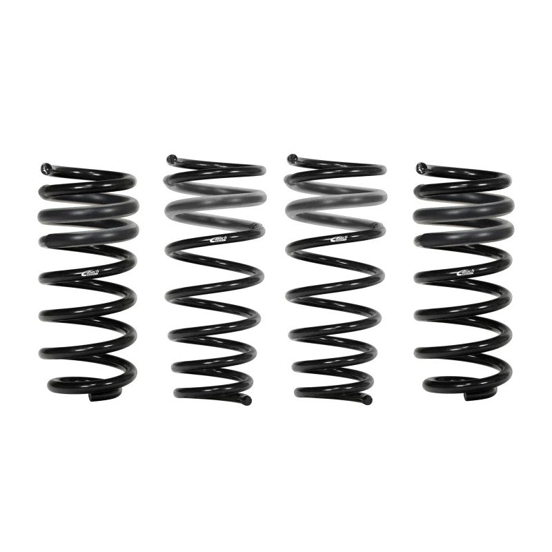 Set of four Eibach Pro-Kit dark gray progressive-rate lowering springs for 2012-2018 Audi A6 and A7 Quattro.