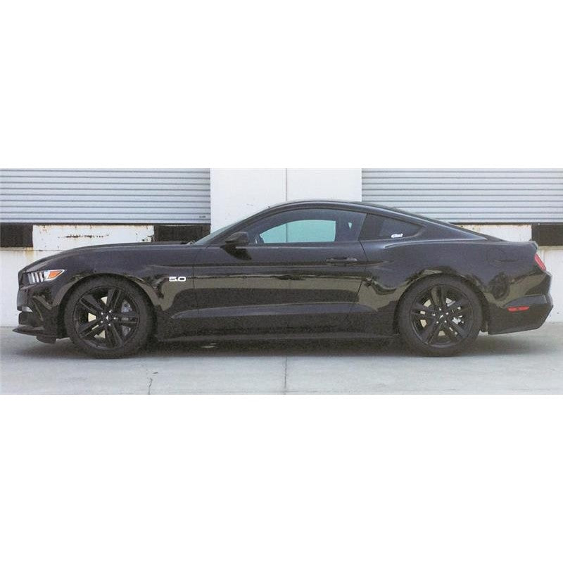Set of four Eibach Pro-Kit dark gray lowering springs for 2015-2026 Ford Mustang GT.