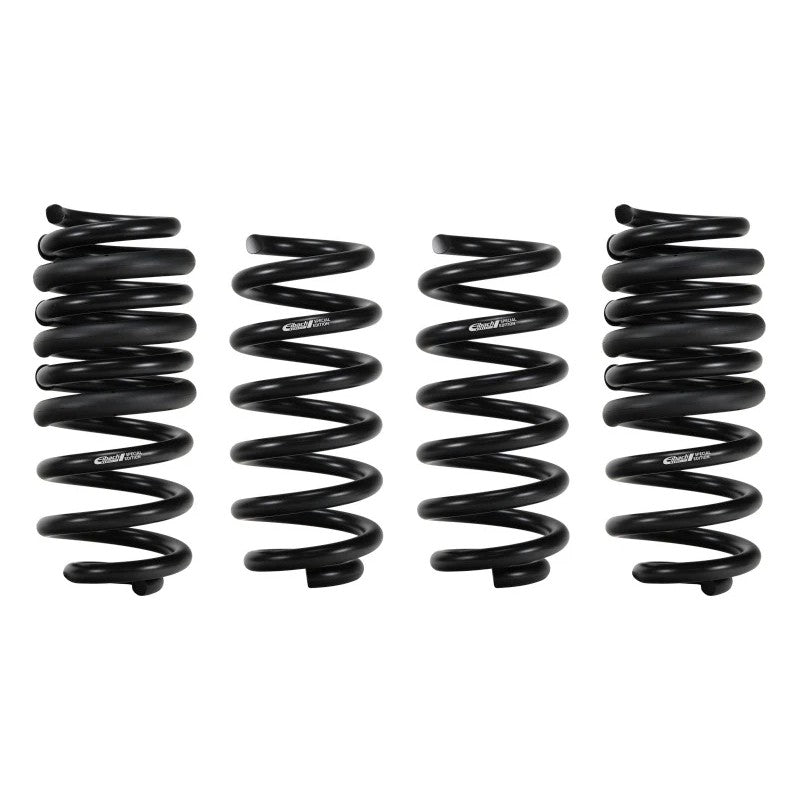 Set of four Eibach Pro-Kit lowering springs in dark powder coat finish for Jeep Grand Cherokee Trackhawk