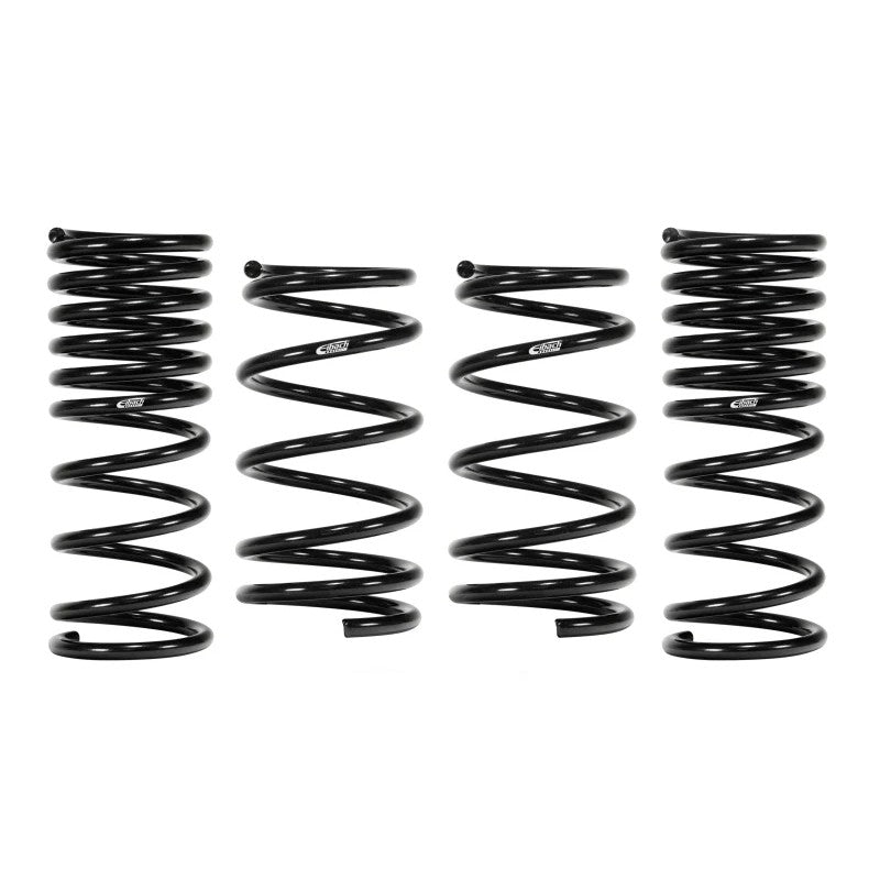Four gray Eibach Pro-Kit lowering springs for 2022-2026 Toyota GR86 and Subaru BRZ