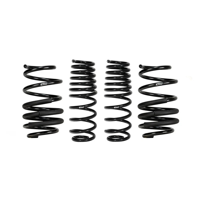 Set of four dark gray Eibach PRO-KIT performance lowering springs for 2021-2023 Hyundai Kona.