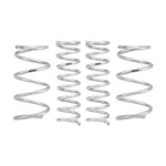 Four Eibach Pro-Lift-Kit silver powder-coated coil springs for 2013-2017 Subaru Crosstrek and XV Crosstrek.