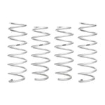 Four silver Eibach Pro-Lift Kit coil springs for 2015-2023 Jeep Renegade 4WD.