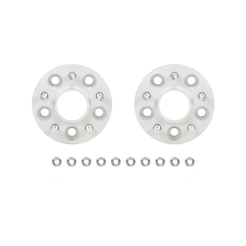 Silver 15mm Eibach Pro-Spacer hub-centric wheel spacer for Chevrolet Camaro and Cadillac CT5