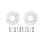 Silver 15mm Eibach Pro-Spacer wheel spacer with 5x120.65 bolt pattern and 70.1mm center bore.