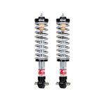 Eibach Pro-Truck Coilover 2.0 front assembly with silver coil springs and black billet aluminum mounts for Ford Ranger.