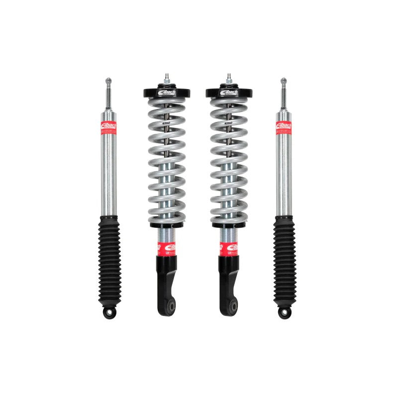 Eibach Pro-Truck Stage 2 suspension system with 2.0 coilovers and rear sport shocks for 2007-2021 Toyota Tundra.