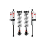 Eibach PRO-TRUCK-LIFT Stage 2R kit featuring adjustable front coilovers and rear external reservoir dampers.